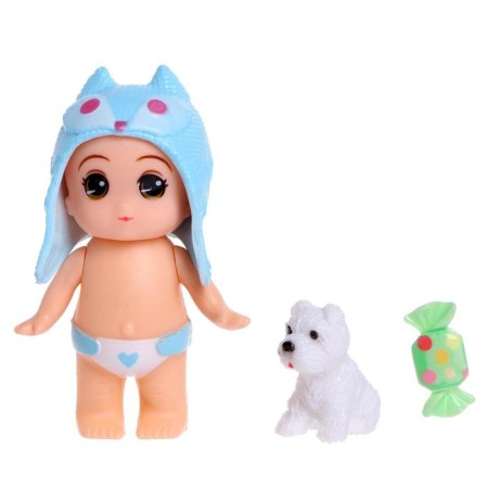 Pups "Baby" with accessories, mix-4