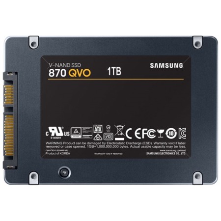 SSD Samsung 2.5 "870 QVO 1000 GB SATA III 4BIT MLC (QLC) MZ-77Q1T0BW-1