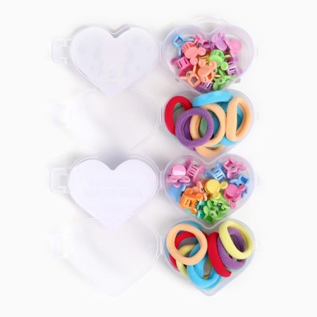 Gift set, hair gum 20 pcs, hairpin crab 20 pcs, Minnie Mouse-4