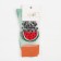 Women's socks minku "watermelon", size 36-39 (23-25 ​​cm)