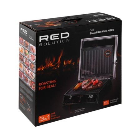 Grill Electric Red Solution Steakmaster RGM-M809, 2000 W, 36.5x33 cm-13