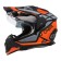 Sneakpish helmet with o’neal sierra r V24, ABS, matte, orange/black, M