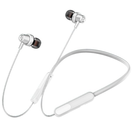 Headphones Pero Be03 Sportlife, wireless, vacuum, microphone, 200 mam, up to 20 hours, gray-1