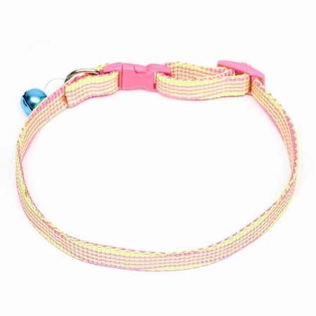 Nylon's collar "Wave", 33 x 1 cm, Mix flowers-1