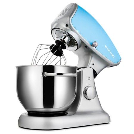 Mixer KitFort KT-1336-1, planetary, 1000 watts, 5 l, 3 nozzles, blue