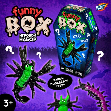 Game set Funny Box "Jelly Monsters", color mix