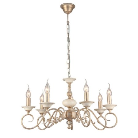 Maytoni ARM337-07-R, 7HE14, 60W, 66x66x87 cm, cream color with gold