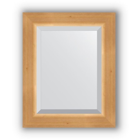 Mirror with fatset in the baguette frame - pine 62 mm, 41 x 51 cm, EvoForm