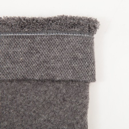 Pantyhose children's terry, color gray melange, height 140-146 cm-2