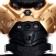 Radio -controlled robot "Hero", sound and light effects, gold color
