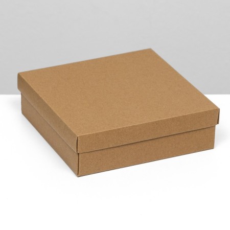 The box is folding, cover is, craft, 20 x 20 x 6 cm