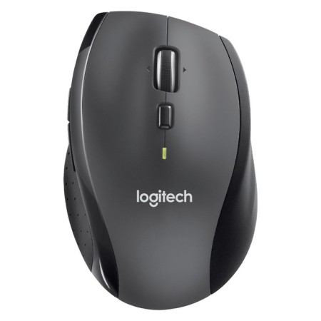 Logitech m705 mouse gray/black optical (1000dpi) wireless USB for a laptop (5but)