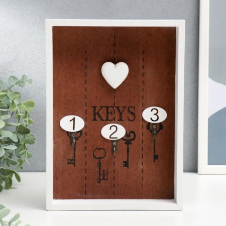 Decorative tree hooks "keys" 25x18x4 cm