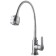 Fashun A54401-3 kitchen mixer, single-legged, flexible spout, stainless steel, satin