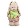 Soft toy "Bunny mi in a scarf", 25 cm