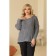 Female jumper, size 46, gray color