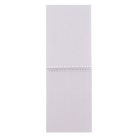 Notepad A5, 40 sheets in a cage on the crest "Bordeaux", cover coated cardboard, v, varnish, OFSET block-1