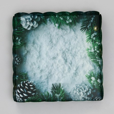 Cookie box, confectionery packaging, "let dreams come true", 18 x 18 x 3 cm, New Year-4