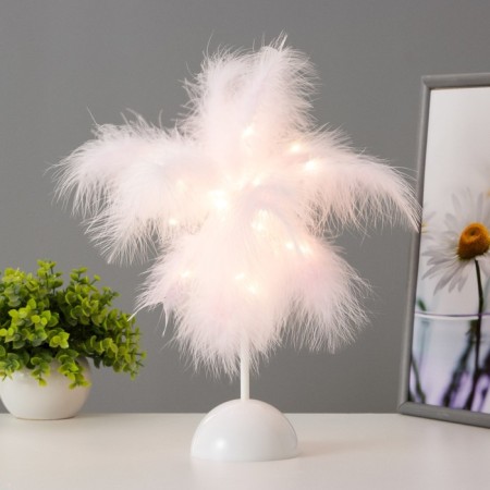 Nightlight "Tenderness" LED 3W from AA batteries Pink 27x27x30 cm Risalux-1