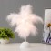 Nightlight "Tenderness" LED 3W from AA batteries Pink 27x27x30 cm Risalux