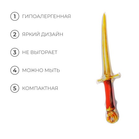Inflatable toy "heroic sword", 70 cm-2