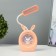 Bunny table lamp LED 3W USB peach 9.5x6x31 cm Risalux