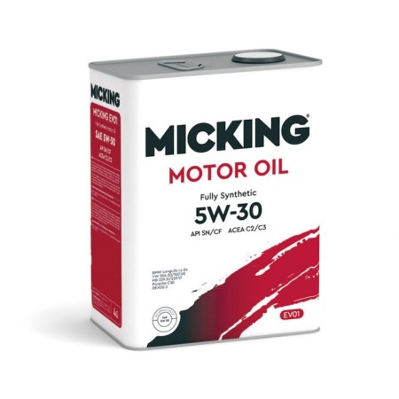 Motor oil Micking Motor Oil EVO1, 5W-30 SN/CF C2/C3, synthetic, 4 liters