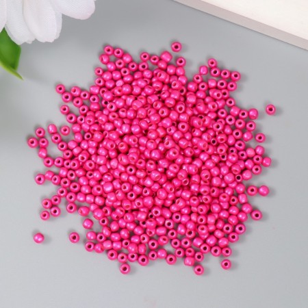 Glass beads 8/0 "puppet pink" 15 g-1