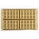 Waffel Classic waffle form, silicone, gold