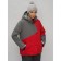 Ski suit female, size 52, red color