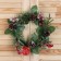 New Year's Wreath D-18 cm "Gloria" cones and berries