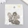 Decor for creativity Metal "Chinese coin with dragons" silver 2.3x1.9 cm