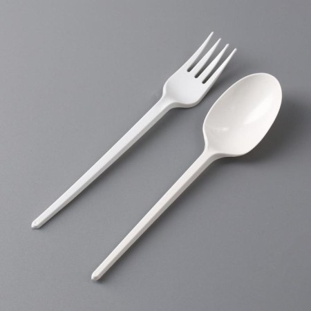 Set of disposable dishes "Fork, spoon"-2