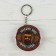 A keychain opener for keys "Hot Heart", Diam. 5.8 cm