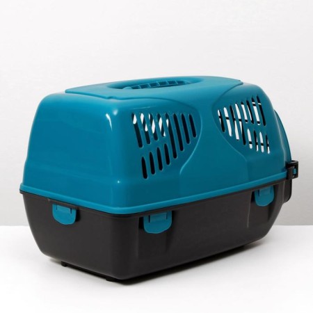 Carriage for animals "Sirius", 33.5 x 31 x 50 cm, turquoise color-2