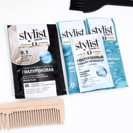 Stylist Color Pro Pro Hyaluronic Cream Persistent Color, Ash Blond tone, 115 ml-1