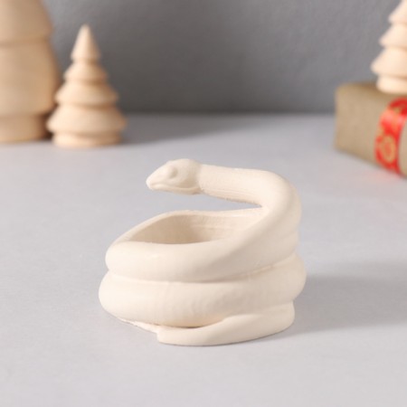 Sninker "Snake" Twisted Mini 4*7*4 cm white-3
