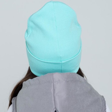 Hat for girls, mint color, size 54-58-1