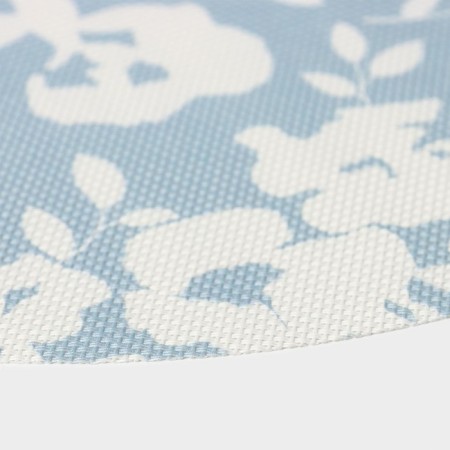 A set of serving napkins on the table “Watercolor. Circle ", 4 pcs, d = 38 cm, blue color-2