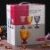 Set for drinks from glass "Cruise", 7 items: a jug 1.1 l, 6 glasses 300 ml, color gray color