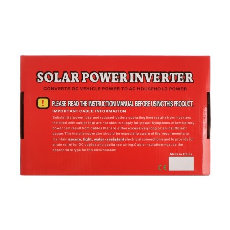 Voltage converter 12/220 V, 1000 watts, USB output-4