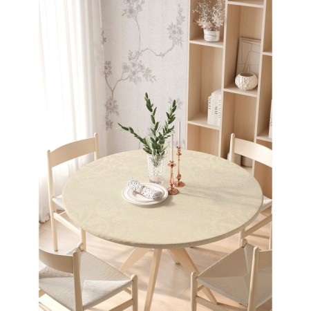 The tablecloth “Bohemian Atlas”, round, oxford, elastic band, size 140x140 cm, diameter 105-120 cm-2