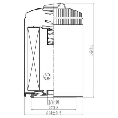Oil filter Totachi TC-1377