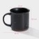 Ceramic share mug "Cleo", 330 ml, black color
