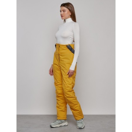 Semicunners of women's winter, size 44, mustard color-5