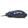 Mouse call 715G black/optical silver (3200DPI) USB (6but)