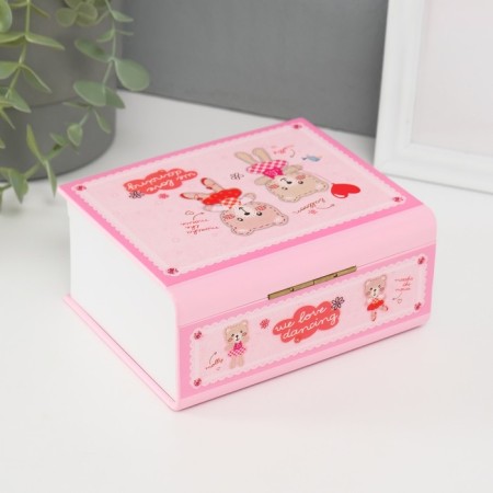 Musical MODE CHANTEL "Bear with Balls" 15x12x7 cm-4