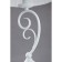Severina 1x60W table lamp E14, white 22x22x45.6 cm