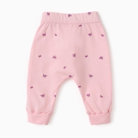 Pants children's minku, pink color, height 62-68 cm-8