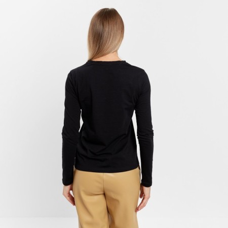 Women's longing, black color, size S (42)-3